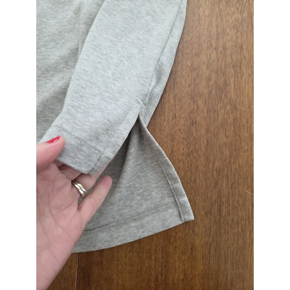 Ralph Lauren Long Sleeve Polo Shirt‎ 2xl Soft Heathered Light Grey Blue Pony